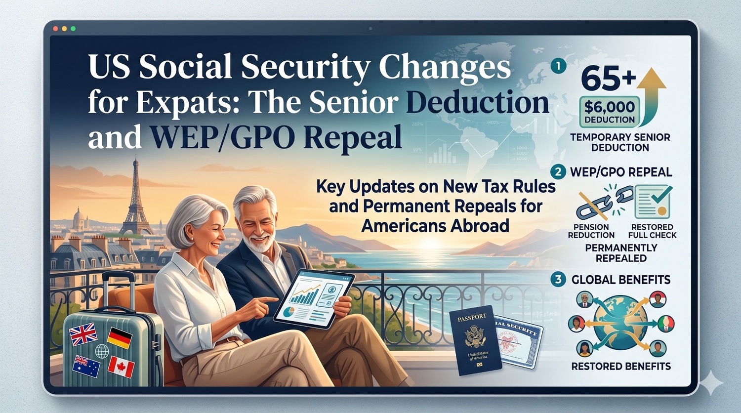 US Social Security Changes for Expats